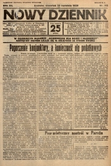 Nowy Dziennik. 1929, nr 112
