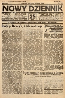 Nowy Dziennik. 1929, nr 123