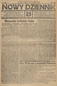 Nowy Dziennik. 1929, nr 258