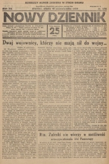 Nowy Dziennik. 1929, nr 278