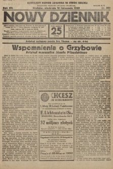 Nowy Dziennik. 1929, nr 301