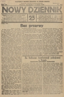 Nowy Dziennik. 1929, nr 322