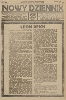 Nowy Dziennik. 1929, nr 325