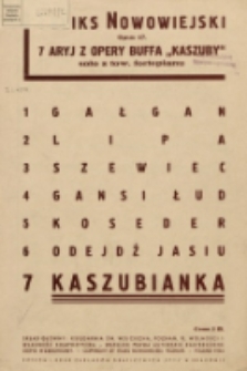 Kaszubianka : arja z opery „Kaszuby” : op. 47