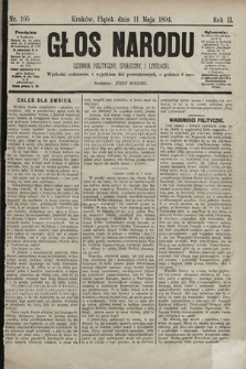 Głos Narodu : dziennik polityczny, społeczny i literacki. 1894, nr 105