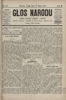 Głos Narodu : dziennik polityczny, społeczny i literacki. 1894, nr 119