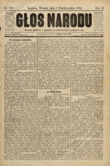 Głos Narodu. 1894, nr 223
