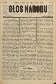 Głos Narodu. 1894, nr 228
