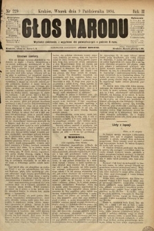 Głos Narodu. 1894, nr 229