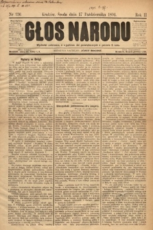 Głos Narodu. 1894, nr 236