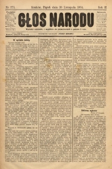 Głos Narodu. 1894, nr 273
