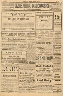 Dziennik Kijowski : pismo polityczne, społeczne i literackie. 1912, nr 198