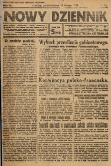 Nowy Dziennik. 1921, nr 42