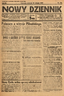 Nowy Dziennik. 1921, nr 43