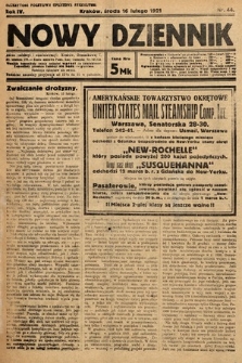 Nowy Dziennik. 1921, nr 44