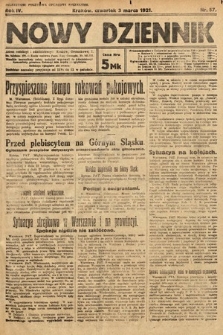 Nowy Dziennik. 1921, nr 57