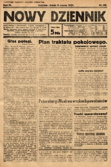 Nowy Dziennik. 1921, nr 63