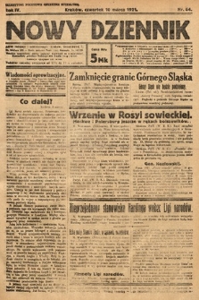 Nowy Dziennik. 1921, nr 64