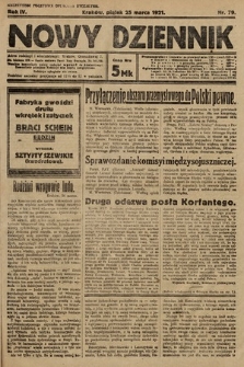 Nowy Dziennik. 1921, nr 79