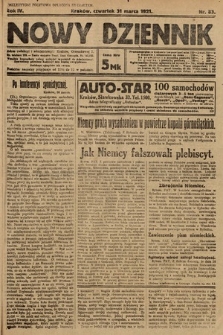 Nowy Dziennik. 1921, nr 83