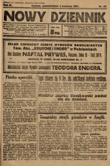 Nowy Dziennik. 1921, nr 87