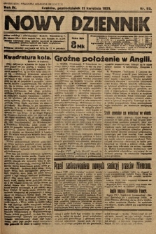 Nowy Dziennik. 1921, nr 93