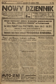 Nowy Dziennik. 1921, nr 96