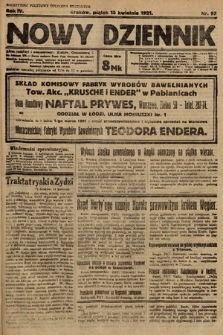 Nowy Dziennik. 1921, nr 97
