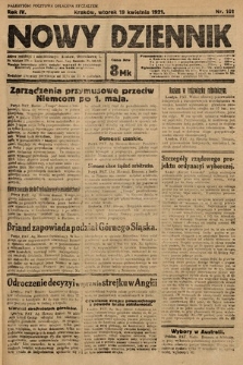 Nowy Dziennik. 1921, nr 101