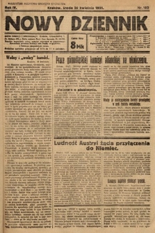 Nowy Dziennik. 1921, nr 102