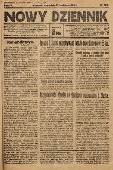 Nowy Dziennik. 1921, nr 103
