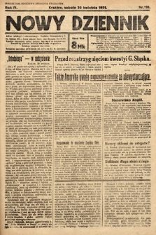 Nowy Dziennik. 1921, nr 110