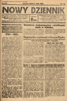 Nowy Dziennik. 1921, nr 113
