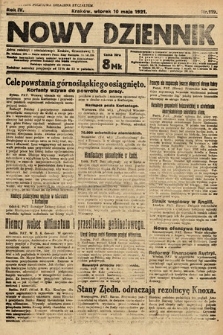 Nowy Dziennik. 1921, nr 119