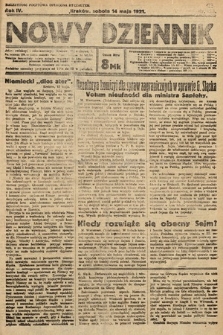 Nowy Dziennik. 1921, nr 123