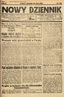 Nowy Dziennik. 1921, nr 134