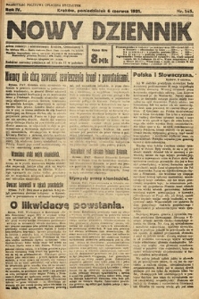 Nowy Dziennik. 1921, nr 145