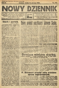 Nowy Dziennik. 1921, nr 152