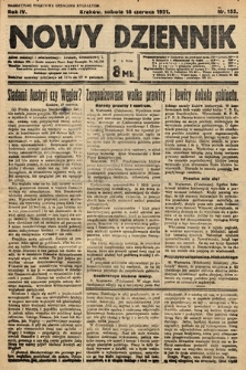 Nowy Dziennik. 1921, nr 155