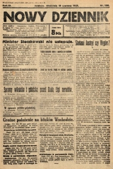 Nowy Dziennik. 1921, nr 156