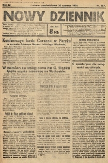 Nowy Dziennik. 1921, nr 157