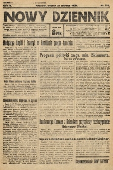 Nowy Dziennik. 1921, nr 158