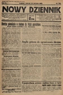 Nowy Dziennik. 1921, nr 165