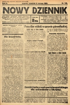 Nowy Dziennik. 1921, nr 148