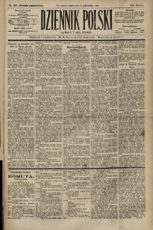 Dziennik Polski (wydanie popołudniowe). 1903, nr 475