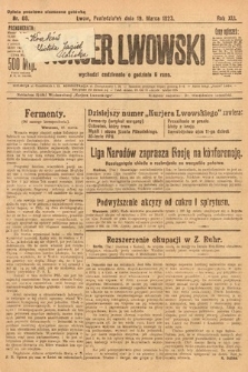 Kurjer Lwowski. 1923, nr 66