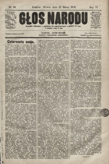 Głos Narodu. 1898, nr 66