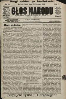 Głos Narodu. 1898, nr 146