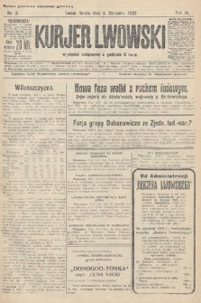 Kurier Lwowski. 1922, nr 3