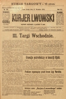 Kurjer Lwowski. 1923, nr 215